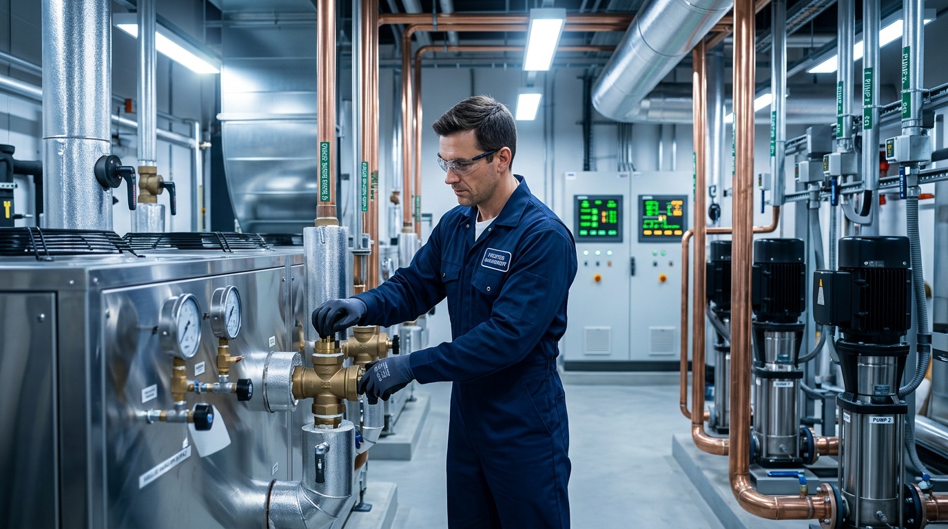 How much for plumbing maintenance in offices?