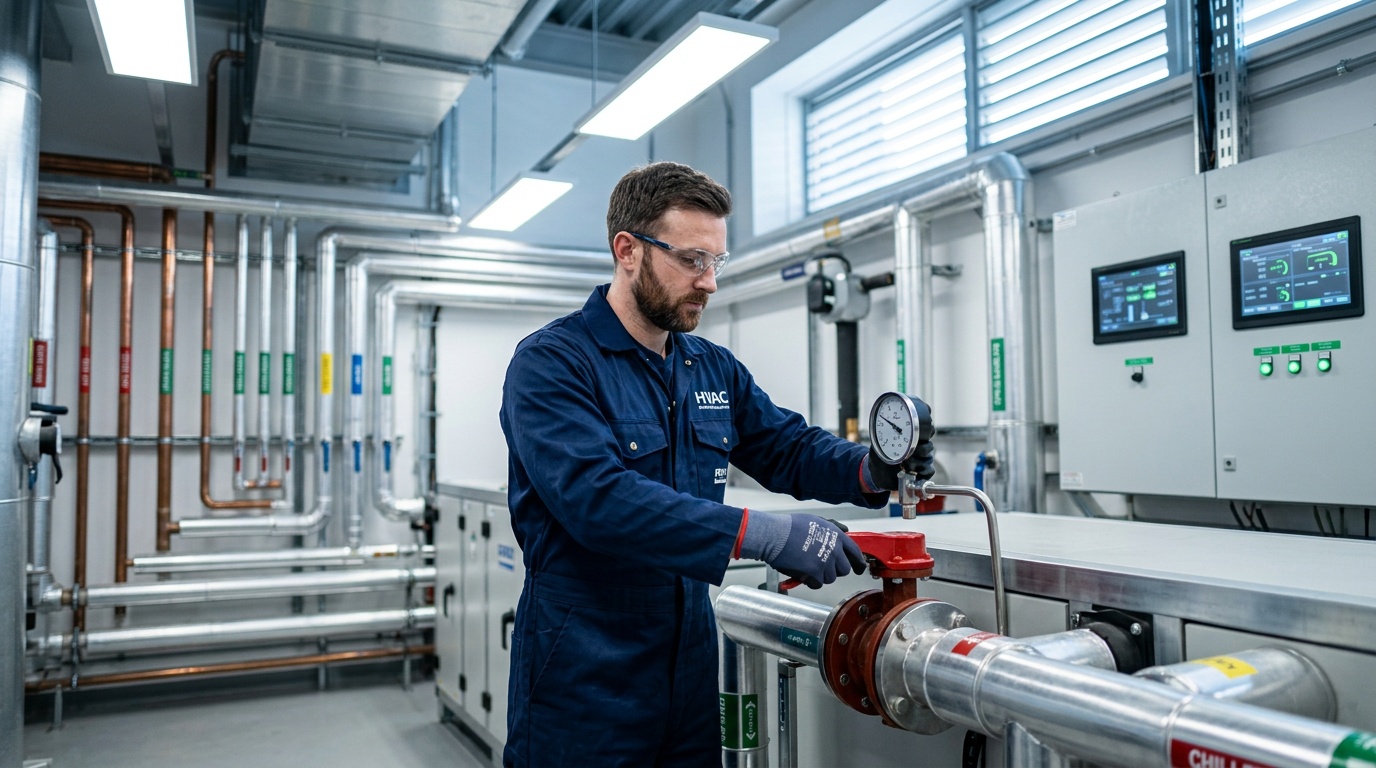 what is M&E HVAC Compliance Health Check