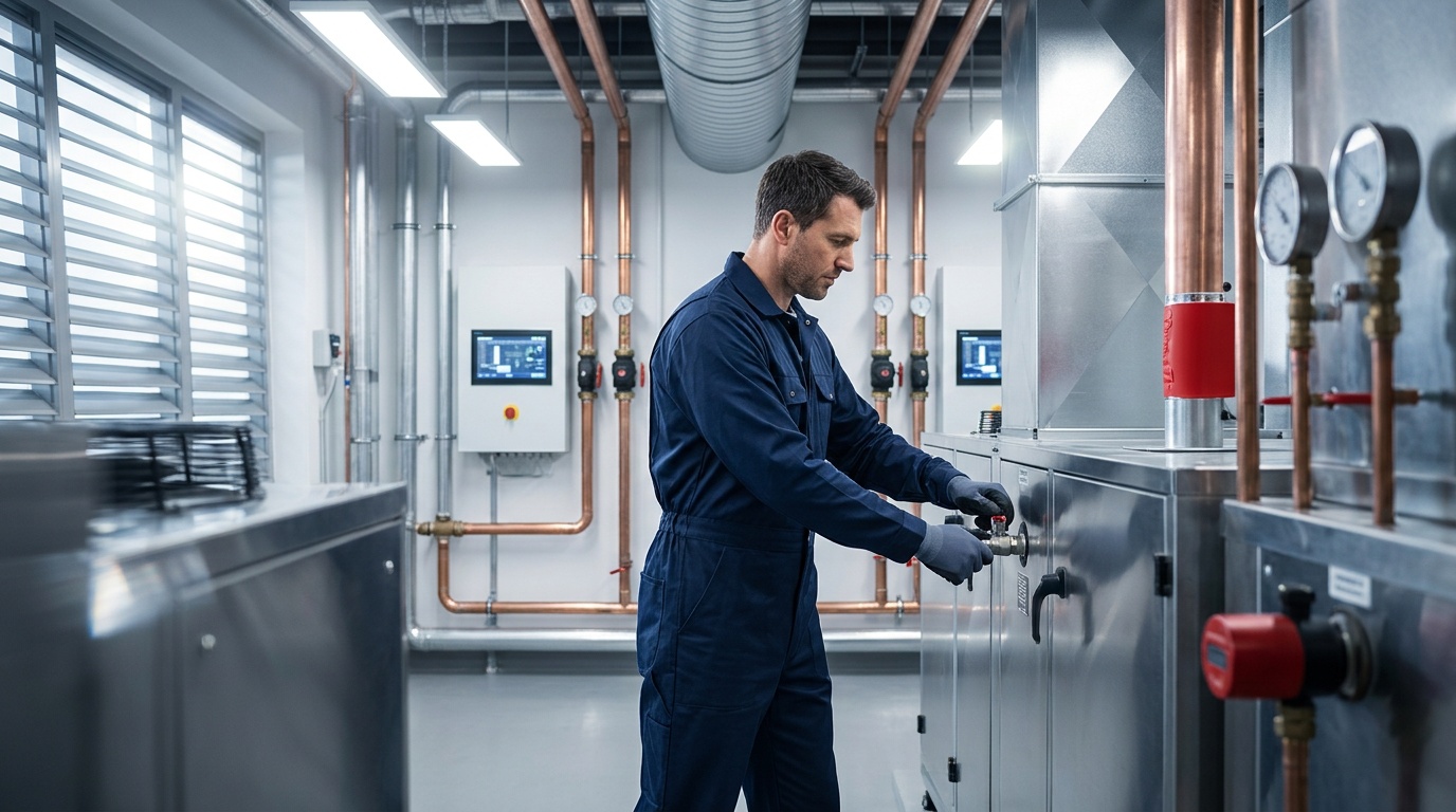 what is M&E HVAC Compliance Health Check