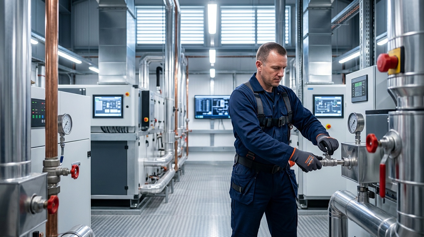 Commercial electrical wiring and installation work