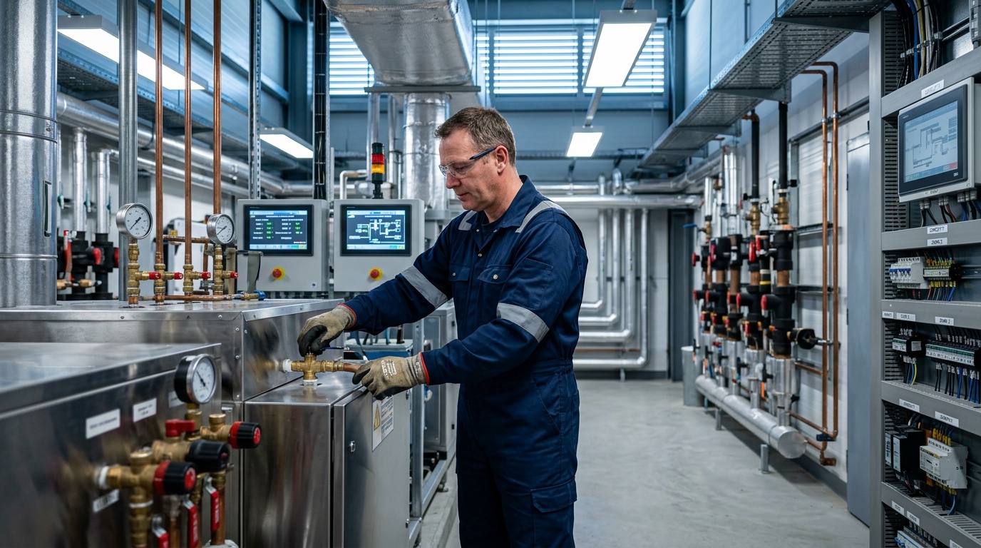 What are the benefits of alternatives to standard electricians for rewiring in Birmingham commercial buildings?