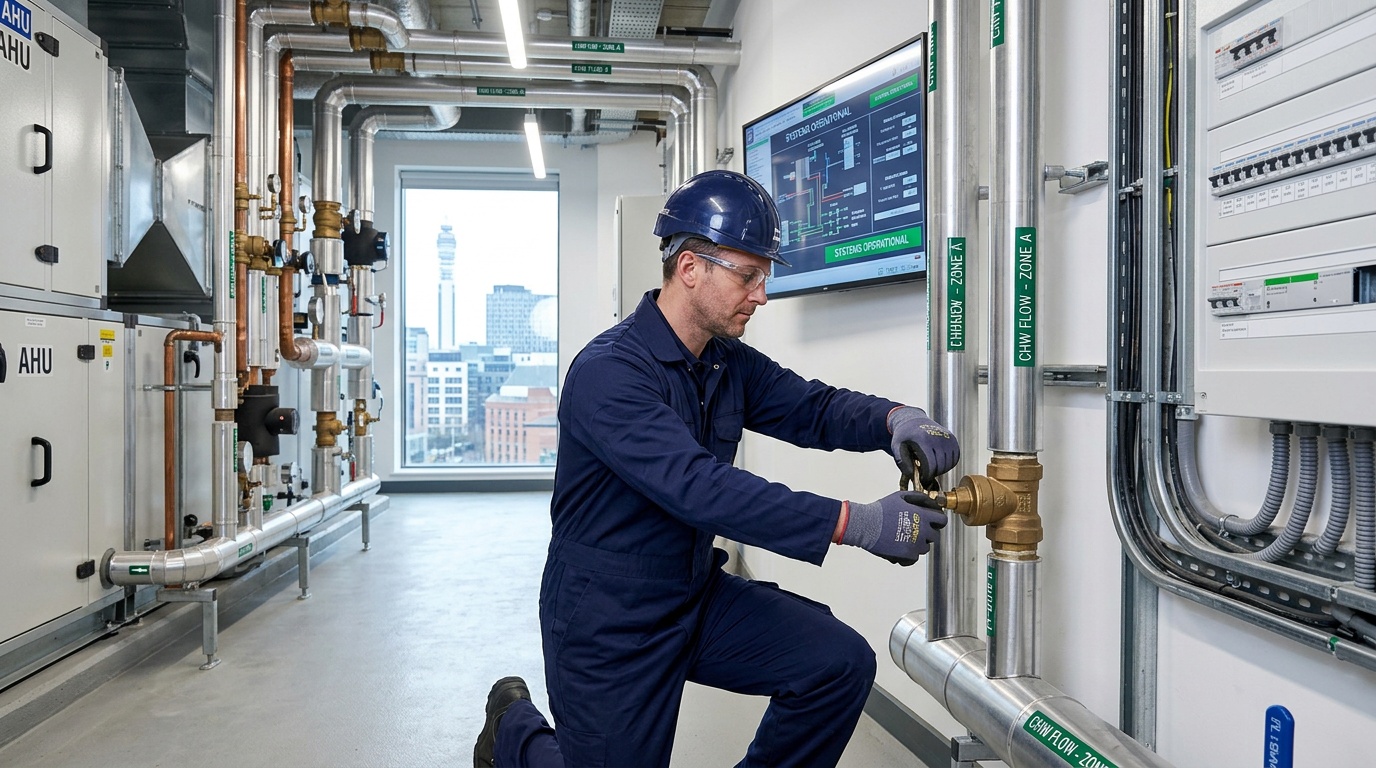 Coordinated maintenance of electrical and plumbing assets