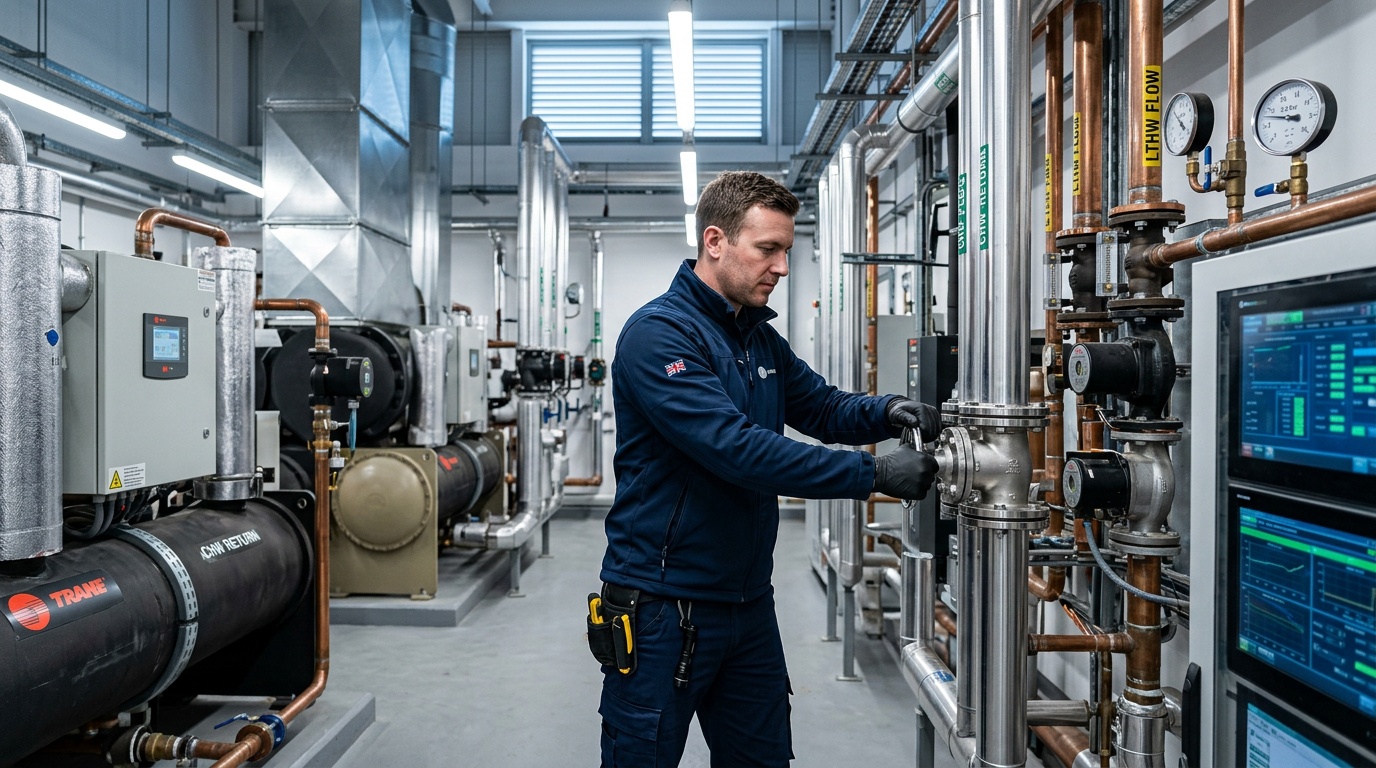 Commercial mechanical, electrical, HVAC, plumbing and sustainability maintenance services